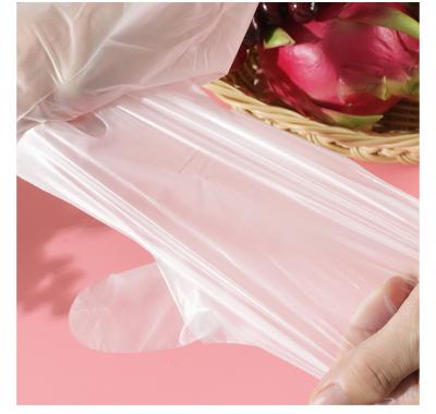 China Restaurant Food Use Strip Daily High Poly Stretch Household Disposable Cleaning Gloves for sale