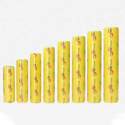 China Packaging Film High Quality PVC Cling Transparent Stretch Film Wrap For Food for sale