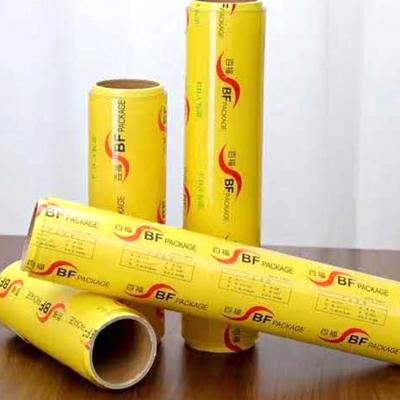 China Packaging Film Factory Wholesale Price Best Stretch Fresh Food Transparent Cling Film Food Wrap PVC for sale