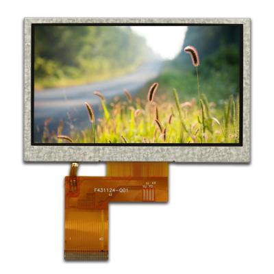 China Factory wholesale 4.3inch TFT LCD screen 480*272 RGB TFT LCD 4.3 inch display module for sale