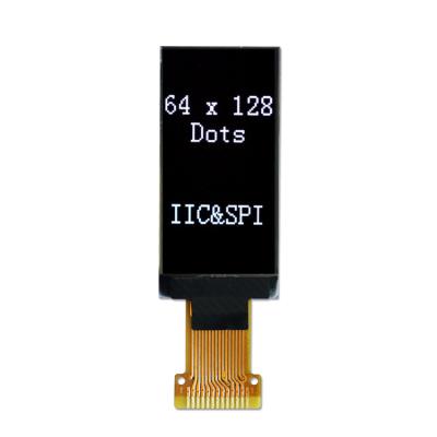 China 1.3 Inch 1.3 Inch Thin Slim OLED Display I2C 128x64 OLED Screen for sale