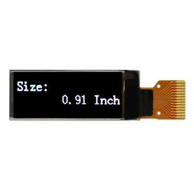 China LCD display oled 091 Ssd1306 128X32 Oled display I2C oled panel 0.91 inch for sale