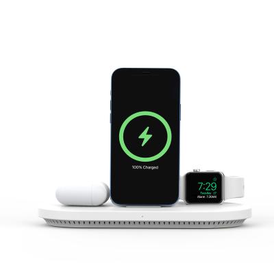 China Dropshopping Success Multifunctional Mobile Phone 3 in 1 Fast Charging 15W Wireless Charger for sale