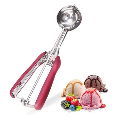 China 1.57 Inch 3cm Stainless Steel Ice Cream Scoop Sustainable Cookie Scoop for sale