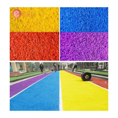 China Soft / Non-abrasive Sports Garden Lawn Landscape Synthetic Turf Artificial Grass for sale