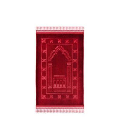 China Outdoor Washable Flannel Sponge Sejadah / Foldable Prayer Mat for sale