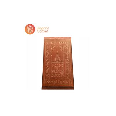 China Non-slip Multicolor Carpet Portable Muslim Prayer Blanket Anti Skid Mat for sale