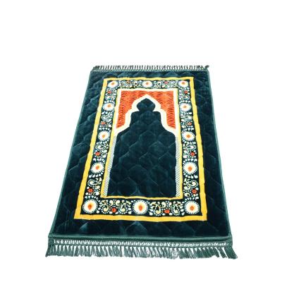 China Waterproof Cotton Christian Thick Foldable Islam Protection Turkey Pocket Plastic Prayer Mat For Travel for sale