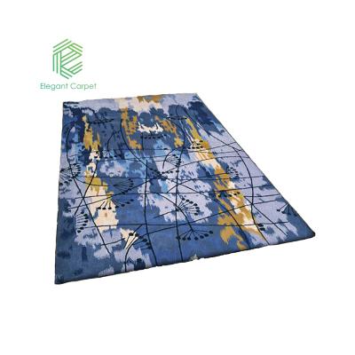 China Eco-friendly.anti-slip.water-proof hand gun carpet hotel hostel bedroom rug hand made rug adorning for sale