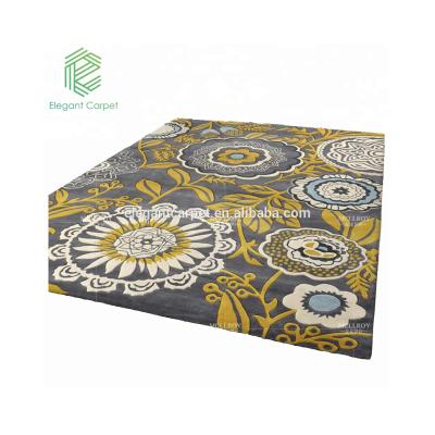 China Anti-slip wool carpet manufacturer morden handmade carpet and blanket for sale