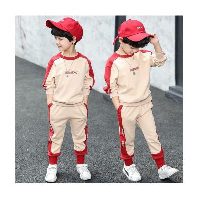 China 2 Pieces Casual Outfit Sweat Suits Comfortable Big Children Kids Clothing Boy Boutique Sports Clothing Clothes for sale