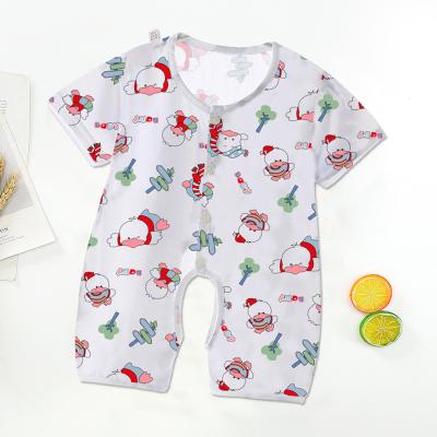 China New Design Comfotable Summer Breathable Overalls Infants Baby Boy Cute Organic Toddlers Shorts Girdles Romper For Babies for sale