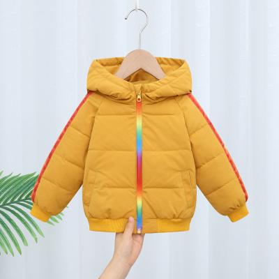 China Sustainable New Winter Padded Down Cotton Children Outwears Coats Baby Fashion Quilted Kids Girls' Jacket for sale