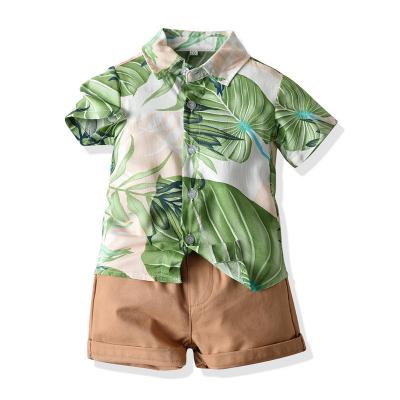 China Comfotable Wholesale Kids Trajes Baju Setelan Cowok Anak Laki Summer 2 Piece Baby Boy Matching Costume Dress Sets for sale