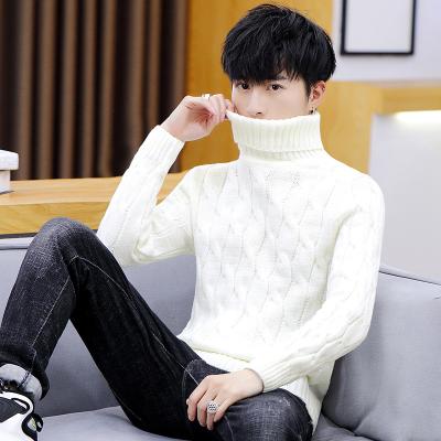 China Anti-pilling woolen winter plus size high neck sweaters Autumn And Winter Fashion Sweater wholesale for men for sale