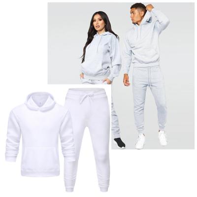 China Embroidery Plain Sportivo Jogging Tracksuit Custom Made Viable Sporty Hoodies Men's Sportswear Suit for sale