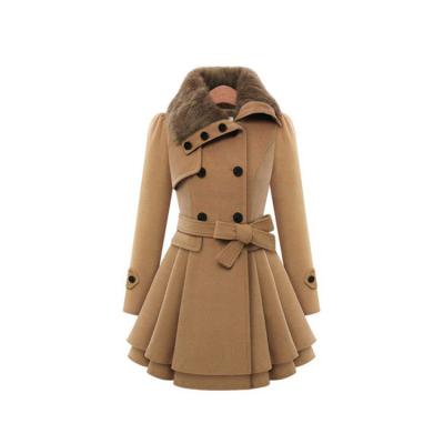 China Wholesale Custom Logo Winter Outdoor Casual Plus Size Faux Fur Anorak Women Comfortable Fluffy Coat Anti-wrinkle for sale