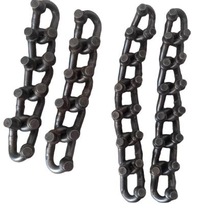 China Tire Protection Chain Twisted Chains With Spikes , Nail Twisted Chains for sale