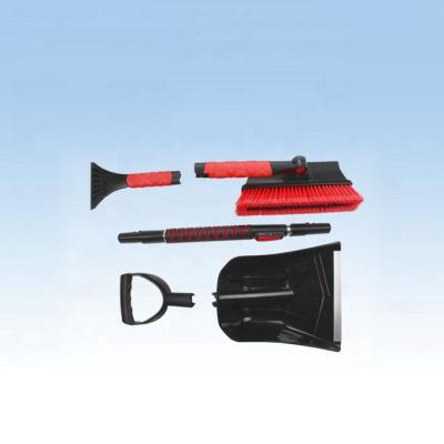 China Clean and remove the detachable snow metal snow shovel for sale