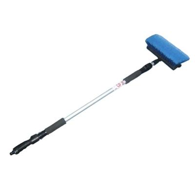 China Extendable Water Through Car Wash Brush With Long Handle for sale