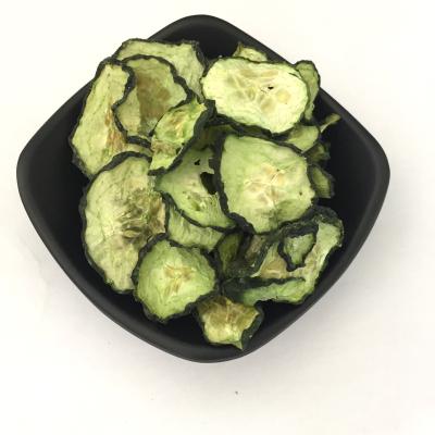 China Vegetable Cucumber Slices Flakes Dry Dehydrated Price for sale