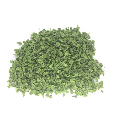 China 100% Pure Dried Dehydrated Green Chives Powder , Dried Chives Flakes for sale