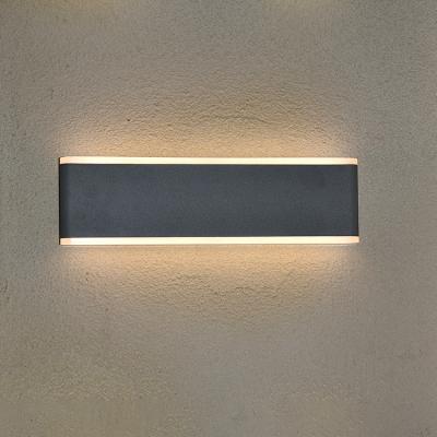 China hotel room/corridor/courtyard/villa/balacony modern design Ip54 outdoor aluminum waterproof 6w 10w 12w down led wall light for sale