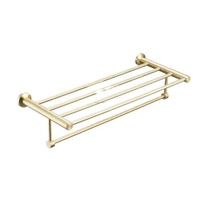 China Wall Mounted Type Bathroom Shelf Multi Function Wall Mount Bathroom Towel Racks for sale