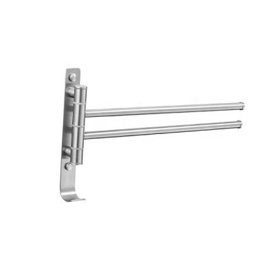 China Modern high quality bathroom accessories metallic active towel rails for sale