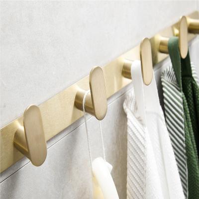 China Madern Chinese manufacturers specialize in producing 304 stainless steel bathroom clothes hanging hooks for clothes for sale