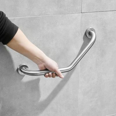 China Modern 304 Stainless Steel Pipe 25mm Handrail Three Bends for sale