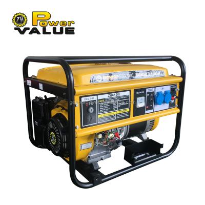 China 4 Stroke 6500 220V Gasoline Generator With Reliable Long Life Time And Competitive Price EP6500 for sale