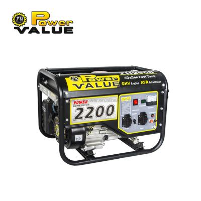 China Euro genset China! 2kw 2kva portable gasoline generator for sale ZH2500CT for sale