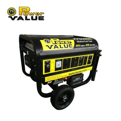 China 2kw Gasoline Generator 2500 Fire Engine ZH2500SM for sale