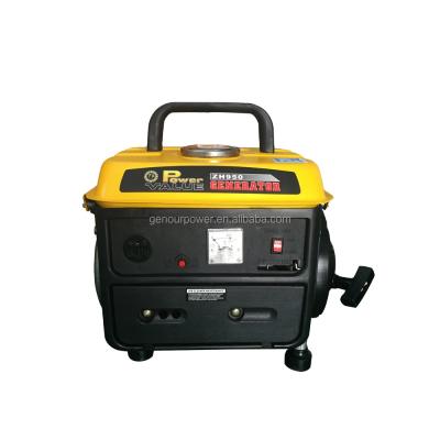 China 950 220v generator price, 600watt gasoline generator set, portable DC 950 gasoline 12v 950 generator for sale