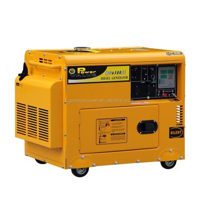 China Genour power start electric emergency power supply, diesel generator diesel ce iso9001 ZH8600DGS for sale