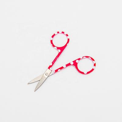 China Red Professional Stationery Safety Stainless Steel Scissors Scissors For Office Customized MJ-719 for sale