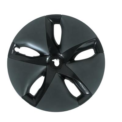 China Electric vehicle body kits parts ABS hubcap center cap for Tesla Model 3 for sale