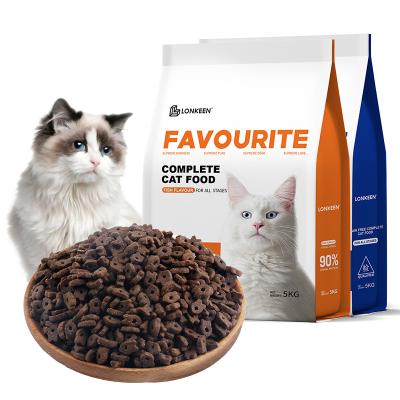 China Factory wholesale china bulk factory pet cat viable dry food 10kg 20kg dry high nutrition dry cat food for sale