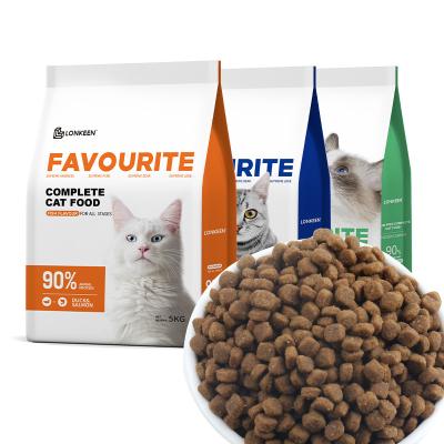 China Viable Hot New Products Small Particles Adjust Yellow Nutritional Balance Add Dry Cat Food Fresh Meat for sale