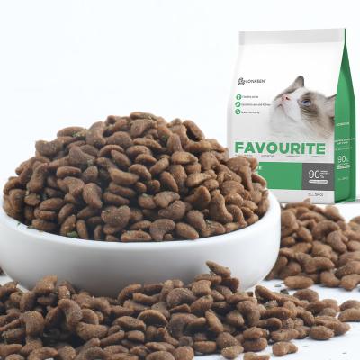 China Factory Direct Sale Viable Complete Nutritional Balance No Additive Dry Delicious Cat Food for sale