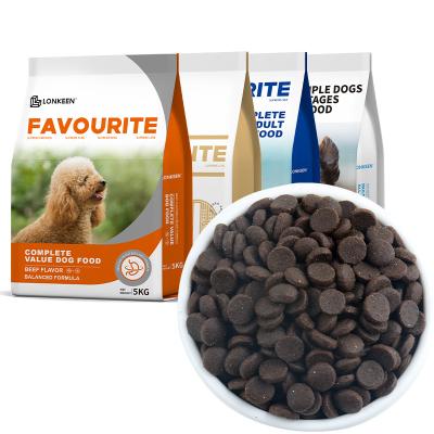 China Factory 1.5kg 5kg Pet Food OEM Dry Dog Food High Viable Nutrition Pet Dog Food For Small Breed Adult for sale