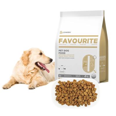 China China Supplier Selling Sustainable Pet Nutritional Easy Chew Large Particles Baked Dry Dog Food for sale