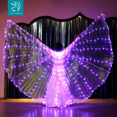 China Props Single Color 316 LED Isis Wing Light Belly Dance For Ladies, BellyQueen for sale