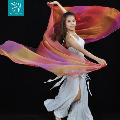 China Colorful BellyQueen Belly Dance Veil Belly Dance Veil for sale