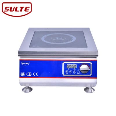 China Commercial Kitchen Commercial Industrial Induction And Ceramic Hob , 5000W Induction Stove With Cheap Price for sale