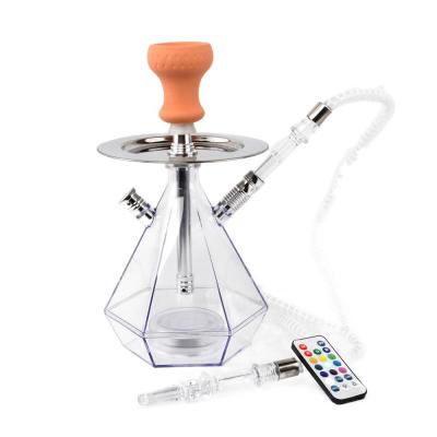 China Shisha Hookah Models 2021 Arabic Hookah Full Set Of Bar Light Hookah Accessories Four Person Hookah Set Shisha for sale