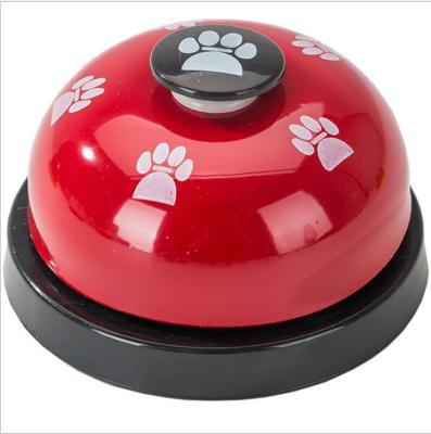 China New Viable Pet Interaction Called Plastic Training Bell Cat Dog Decompression Meal Bell for sale