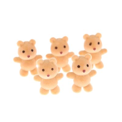 China Model Furniture Toys Decoration of Toy Mini Bear Simulation Miniature Cartoon Animal 1/12 miniature animal model for sale