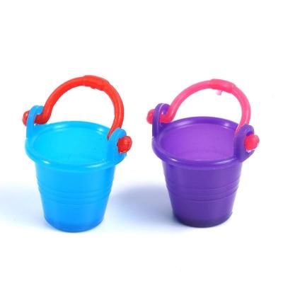 China stuffed & Miniature Plush Toy 1:12 Dollhouse Water Barrel Bucket Model For Kids 1/12 Dollhouse Bathroom Decor Pretend Play Toy For Children for sale